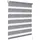 Doppelrollo 75 150 Zebra grau