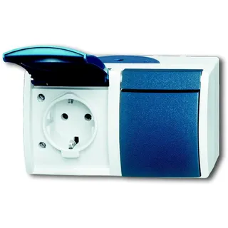 Busch-Jaeger Schuko-Steckdose 2-fach Ocean 2 St.