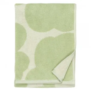 Marimekko Unikko Handtuch 50 x 70 cm off-white / sage