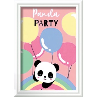 Ravensburger Malen nach Zahlen 20056 - Panda Party - Kinder ab 7 Jahren