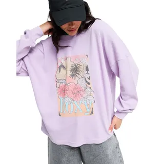 Roxy Eastside Midweight Pullover Crocus Petal L