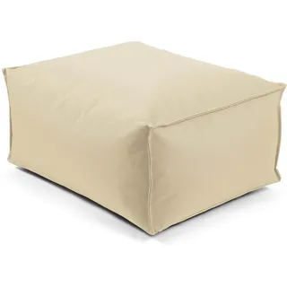 mokebo Pouf Der Ruhestifter PVC 60 x 45 x 60 cm Beige