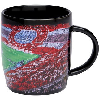 FC Bayern München Tasse - Allianz Arena - schwarz Kaffeetasse Stadion- Innenaufnahme FCB