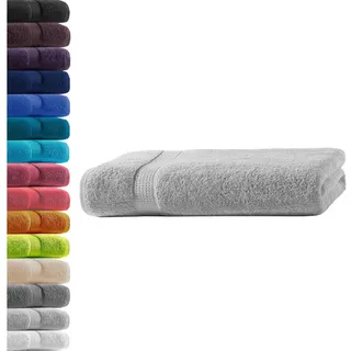 Hometex Premium Textiles Hometex Premium Badetuch 100 x 150 cm silber
