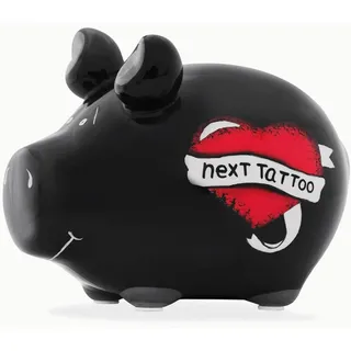 Sparschwein Company Spardose Sparschwein Company Sparschwein "Next Tattoo" B12,5×H9×T9
