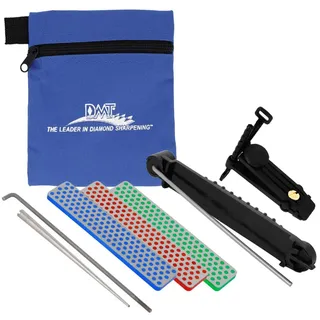 DMT Axt- und Messerschärfer Aligner Diamant Schleifsystem ADELUXE - Messerschärfer, Grob, Fein, Extrafein inkl. Tasche