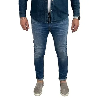 Diesel 5-Pocket-Jeans Diesel Herren Jeans D-LUSTER - 0EHAJ - L.32 Slim Skinny Jeans blau 29