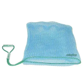 Seifennetz blau -Seifenbeutel aus einem Kunststoffnetz - Made in Germany