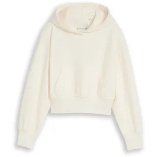 Tom Tailor Oversize Hoodie Sweatshirt mit Stickerei Braun 152