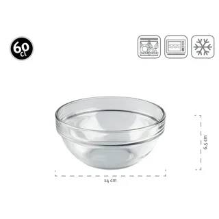 Luminarc Schüssel 14 cm 6-er Set,