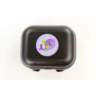 TUPPERWARE To Go Mini-Twin Schwarz Sternzeichen Fisch Brotdose Behälter P 18208