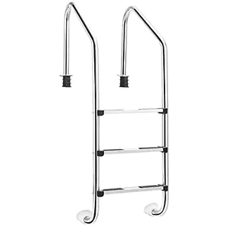 Fantask Poolleiter Silber 53 x 63 x 147 cm