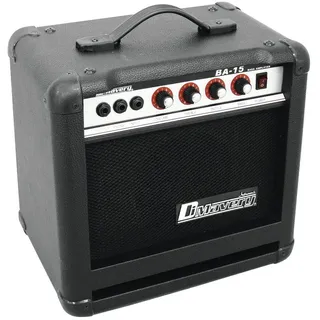 Dimavery BA-15 Bass-Verstärker 15W sw