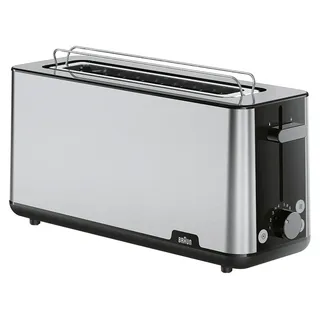 Braun PurShine Langschlitz-Toaster Schwarz