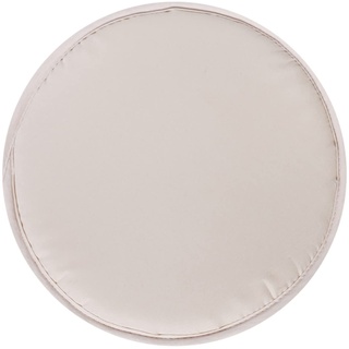 EraAja Runde Gartenstuhlpolster Sitzkissen für Bistros im Freien, Hocker, Terrasse, Esszimmer Kissen Rose (Beige, 30X30CM)