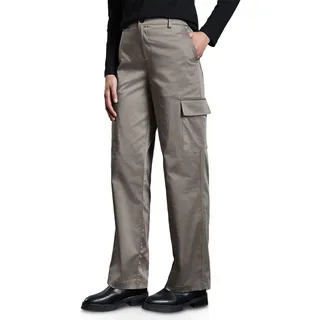 STREET ONE Cargohose Comfort Fit Satin Beige 38 30