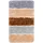 70 x 120 cm Lachs/Braun/Grau