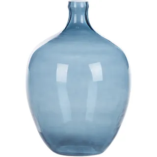 Beliani Dekovase Blau 39 cm