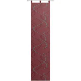 Neutex for you! Pelotas Schiebegardine Schlaufen 57 x 245 cm Rot 1 St