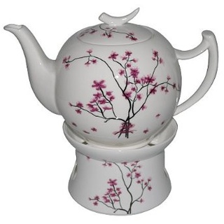 TeaLogic Cherry Blossom 1L Teekanne mit Stövchen