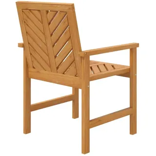 vidaXL Gartenstuhl 59 x 68 x 36 cm braun 3 St.