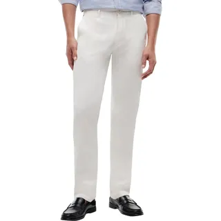 Tommy Hilfiger Chino Hose Denton Weiß 33 34