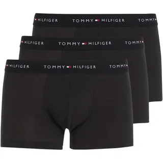 Tommy Hilfiger Signature Essential Boxershorts 3 Einheiten Black / Black / Black S-M