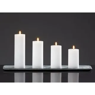 Kaheku LED Kerze Flaca Weiss 10 Ø 22h