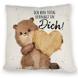 speecheese Biber Kissen 40 x 40 cm