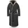 Bademantel Beige/Schwarz 4XL