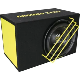 Ground Zero Radioactive GZRB 25SPL 10 Zoll Gehäusesubwoofer