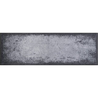 wash+dry Fußmatte, Shades of Grey 60x180 cm, innen und außen, waschbar