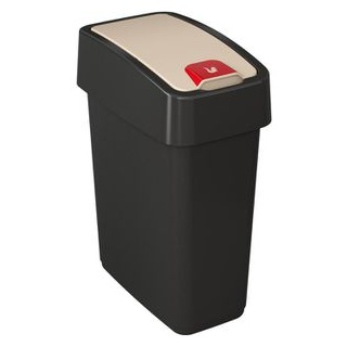 Keeeper Mülleimer Premium Magne, graphit, aus Kunststoff, 10 Liter