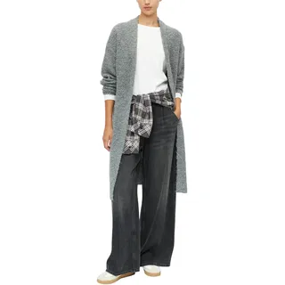 s.Oliver Lange Strickjacke aus Bouclé grau S
