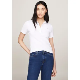 Tommy Hilfiger 1985 Slim Fit Kurzarm-poloshirt Th Optic White XL