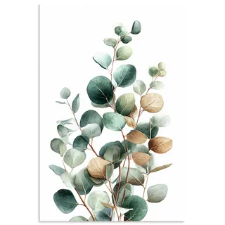 Wandbild ARTLAND "Eukalyptus", farbe bild(er): grün, B:80cm H:120cm, Alu Dibond, Bilder, als Alubild, Leinwandbild, Poster, Wandaufkleber in verschied. Größen