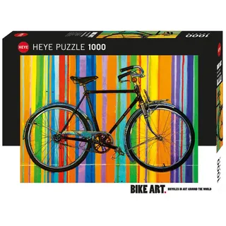 Heye HY29541 29541 - Standardpuzzle, Bike Art, Freedom Deluxe, 1000 Teile