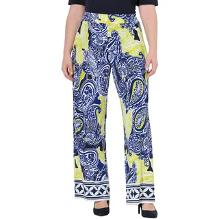 Ulla Popken Schlupfhose Elegant Blau 58/60