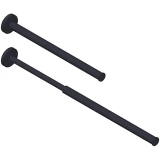 Giese GmbH Handtuchhalter ausziehbar Schwarz Matt
