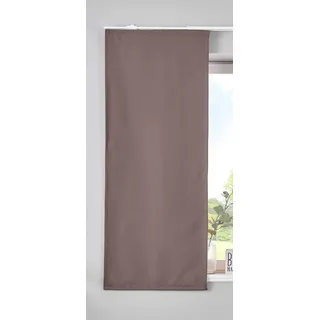Gardinenbox Verdunkelung Schiebegardine »Newyork« HxB 145x60 cm Taupe Flächenvorhang Paneelwagen Blickdicht Thermo-Schiebevorhang, 202020680