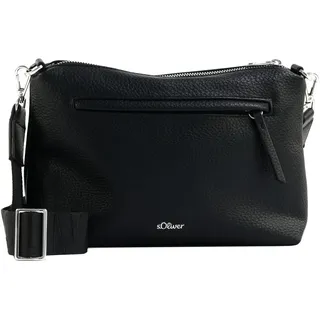 s.Oliver Umhängetasche Crossbody Bag Grey / Black