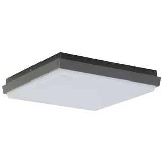 LUCANDE Außenleuchte Kunststoff 30 cm spritzwassergeschützt 49 cm schwarz