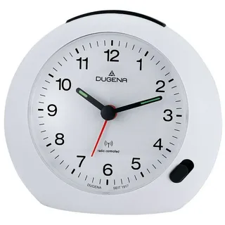 Dugena Quarzwecker DUGENA Funkwecker 4460382 weiß