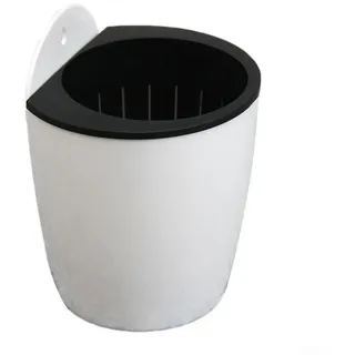 B180 Wand-Blumentopf, Wand-montiert Blumentopf Automatische Wasserabsorbierende Kunststoff Grün Dill Hängende Pflanzgefäße & Körbe