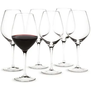 Holmegaard Cabernet Red wine glass - 52 cl - Box of 6, Weingläser, Transparent