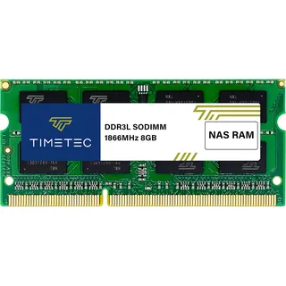 Timetec Hynix IC 8 GB Kompatibel für Synology NAS DiskStation DS218+ DS918+ DDR3/ DDR3L 1866 MHz PC3L-14900 1,35 V Nicht-ECC Ungepufferter 204-Pin-SODIMM-Speicher RAM