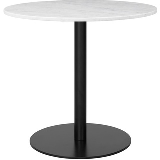 Gubi Table 1.0 Esstisch rund Ø80cm Marmor weiß