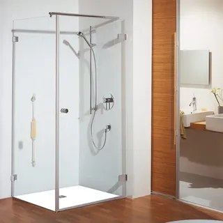 Breuer FIRST GLASS Drehtür mit Seitenwand 3783.008.001.099, Duschkabinen,