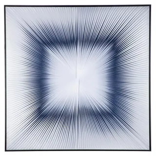 Gilde Bild Spy, schwarz, weiß), Kunststoff, Holzwerkstoff, quadratisch 80x80x4 cm, gerahmt, bild(er): und Zubehör, Wandbilder, Sonstige Wandbilder