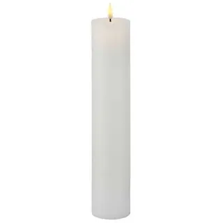 Sirius LED-Echtwachskerzen Sille Exclusive 25 cm weiß